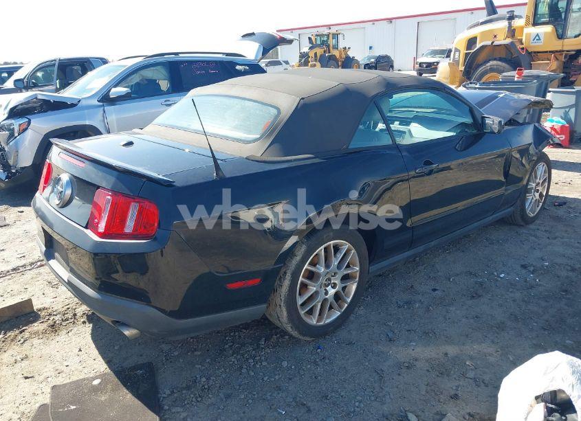 Photo 4 of 2012 Ford Mustang V6 PREMIUM (VIN 1ZVBP8EM6C5220391)