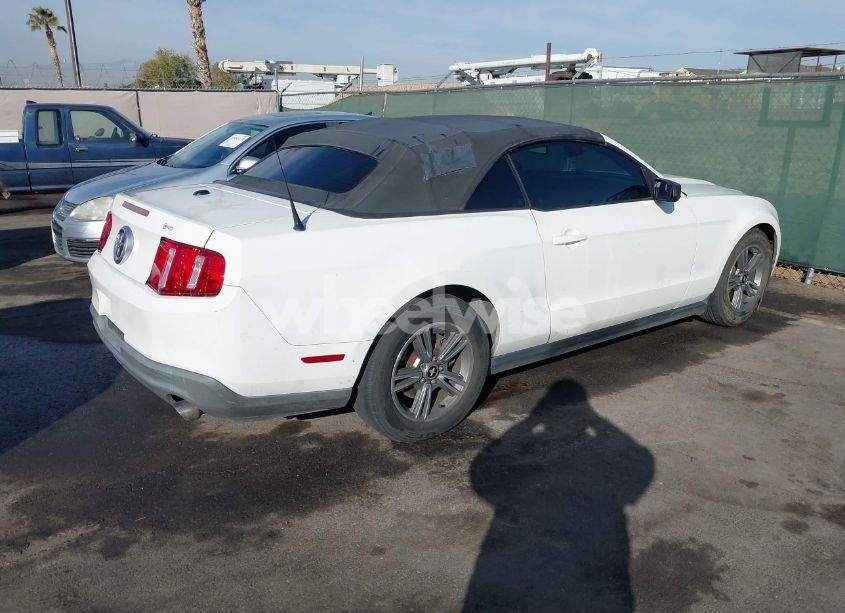 Photo 4 of 2012 Ford Mustang V6 PREMIUM (VIN 1ZVBP8EMXC5222287)