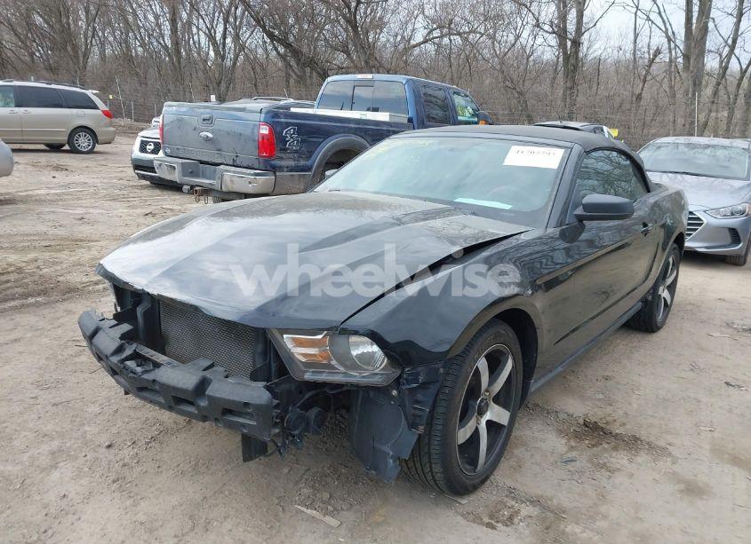 Photo 2 of 2010 Ford Mustang V6/V6 PREMIUM (VIN 1ZVBP8EN5A5113435)
