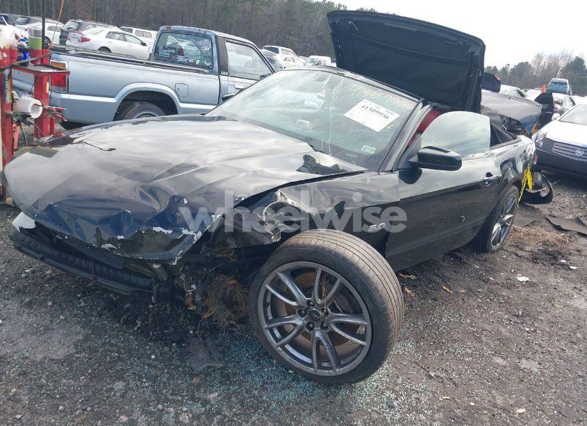 Photo 2 of 2012 Ford Mustang (VIN 1ZVBP8FF4C5242793)