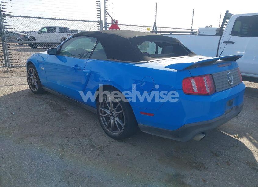 Photo 3 of 2012 Ford Mustang GT PREMIUM (VIN 1ZVBP8FFXC5268394)