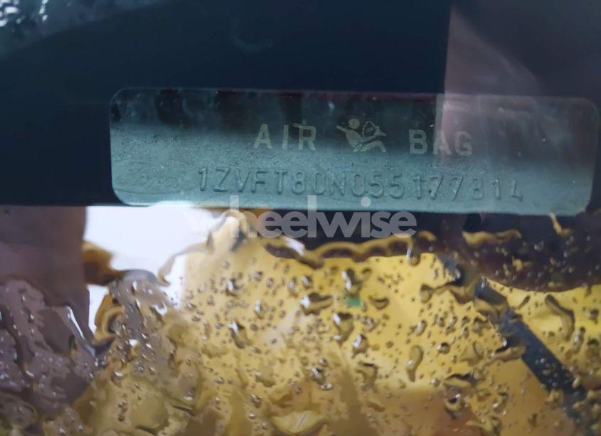 Photo 9 of 2005 Ford Mustang V6 DELUXE/V6 PREMIUM (VIN 1ZVFT80N055177814)