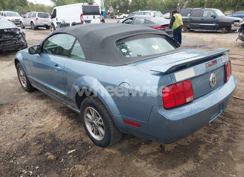 Photo 3 of 2005 Ford Mustang (VIN 1ZVFT84N555227908)