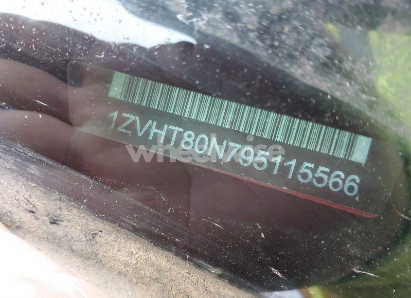 Photo 9 of 2009 Ford Mustang V6/V6 PREMIUM (VIN 1ZVHT80N795115566)