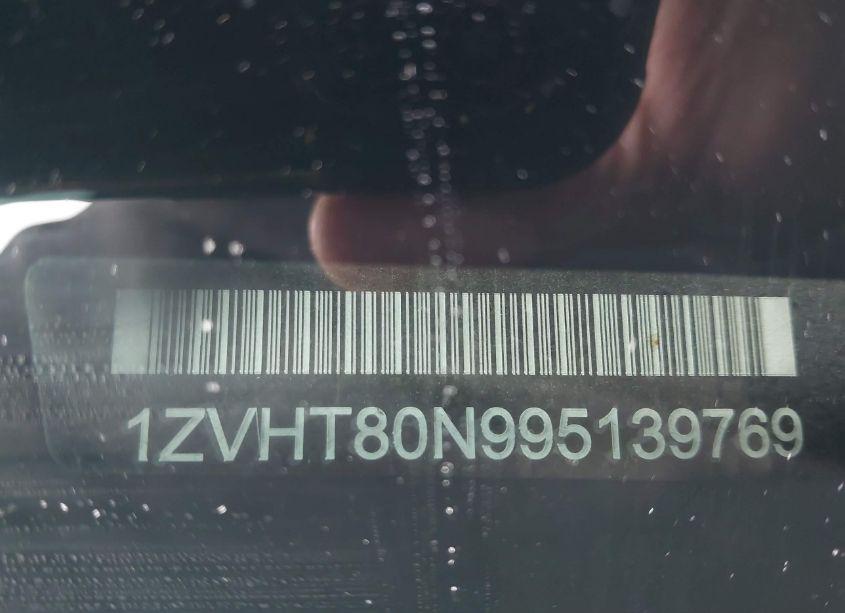 Photo 9 of 2009 Ford Mustang V6/V6 PREMIUM (VIN 1ZVHT80N995139769)