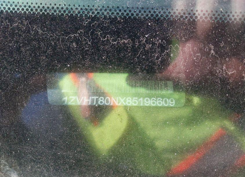 Photo 9 of 2008 Ford Mustang V6 DELUXE (VIN 1ZVHT80NX85196609)