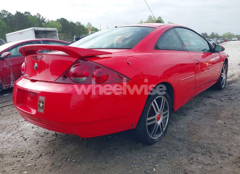 Photo 4 of 2002 Mercury Cougar V6 (VIN 1ZWFT61LX25612363)