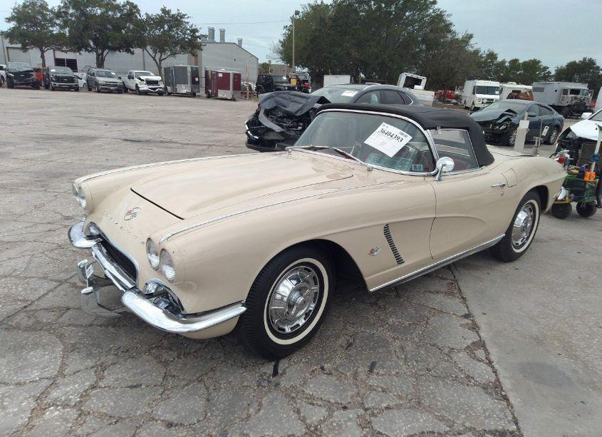 Photo 2 of 1962 Chevrolet Corvette N/A (VIN 20867S110449)
