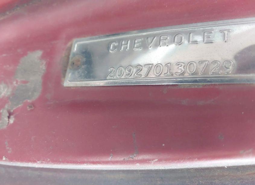 Photo 9 of 1962 Chevrolet Corvair (VIN 209270130729)