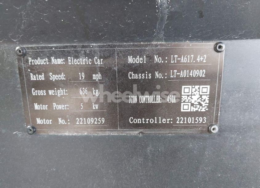 Photo 9 of 2023 Golf Cart OTHER (VIN 22109259)