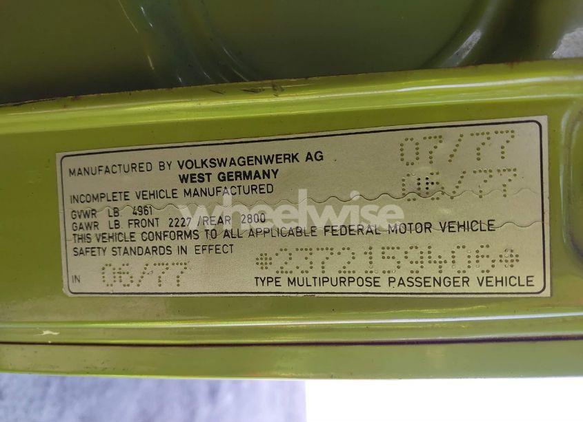 Photo 9 of 1977 Volkswagen Other (VIN 2372159406)