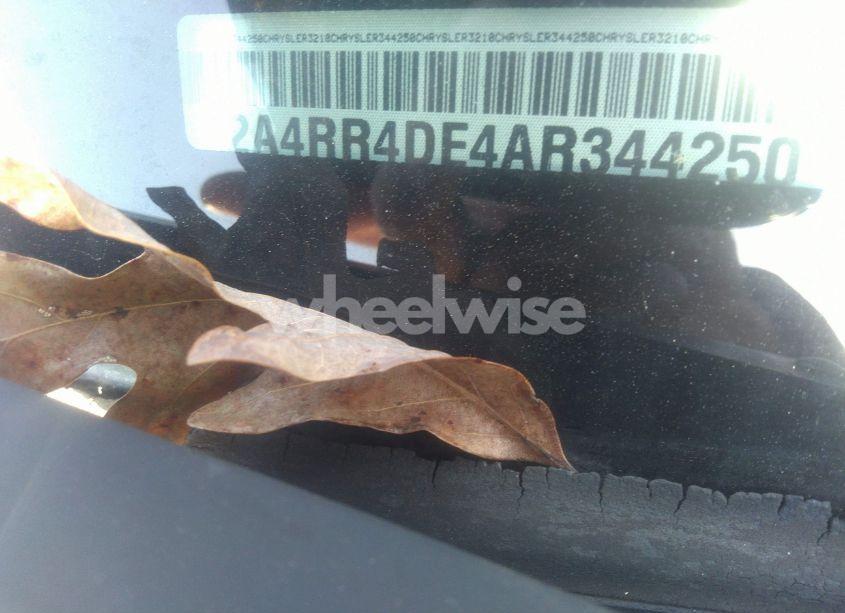 Photo 8 of 2010 Chrysler Town & COUNTRY LX (VIN 2A4RR4DE4AR344250)