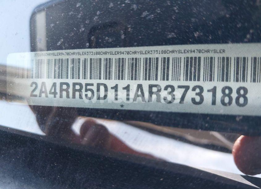 Photo 9 of 2010 Chrysler Town & COUNTRY TOURING (VIN 2A4RR5D11AR373188)