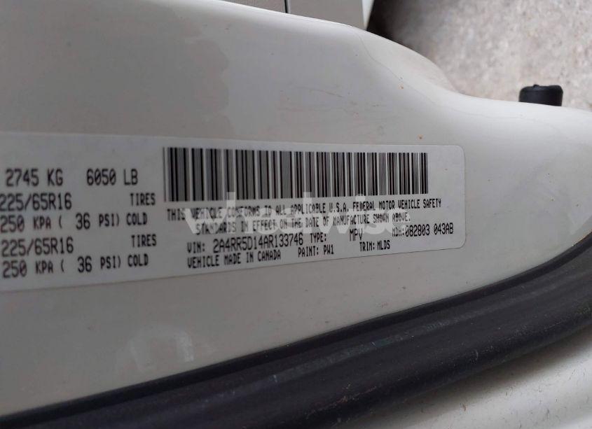 Photo 9 of 2010 Chrysler Town & COUNTRY TOURING (VIN 2A4RR5D14AR133746)