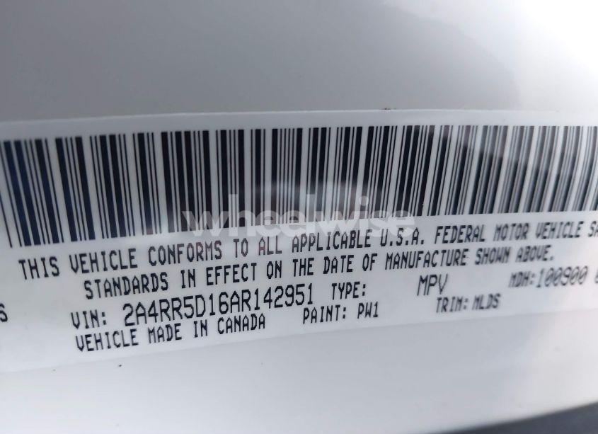 Photo 9 of 2010 Chrysler Town & COUNTRY TOURING (VIN 2A4RR5D16AR142951)