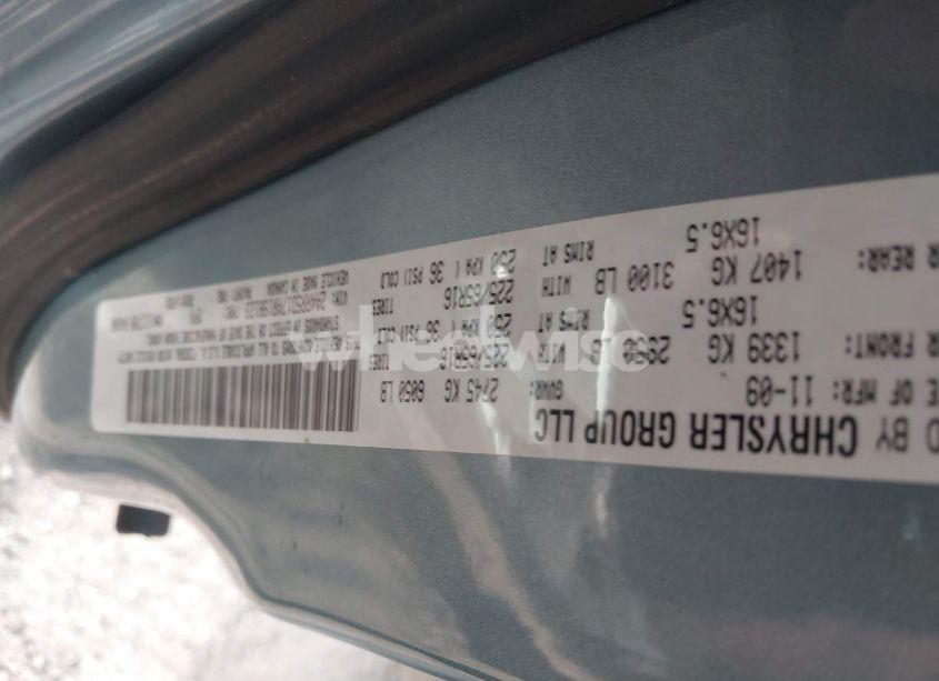 Photo 9 of 2010 Chrysler Town & COUNTRY TOURING (VIN 2A4RR5D17AR198123)