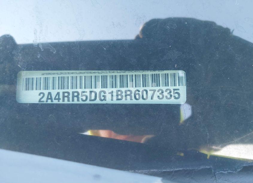 Photo 9 of 2011 Chrysler Town & COUNTRY TOURING (VIN 2A4RR5DG1BR607335)