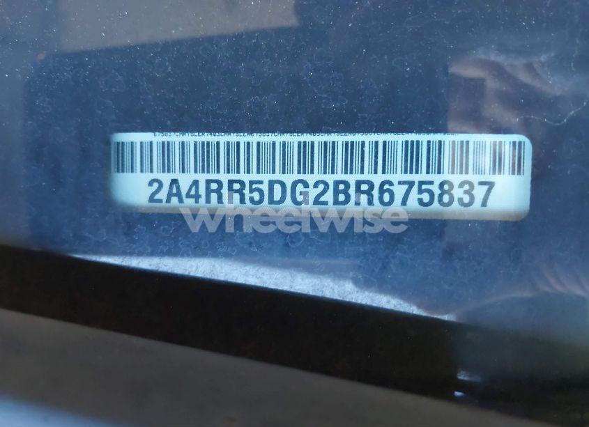 Photo 9 of 2011 Chrysler Town & COUNTRY TOURING (VIN 2A4RR5DG2BR675837)