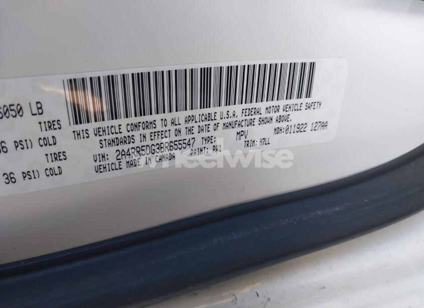 Photo 9 of 2011 Chrysler Town & COUNTRY TOURING (VIN 2A4RR5DG3BR655547)