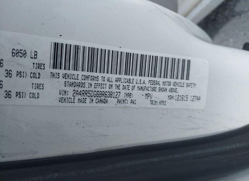 Photo 9 of 2011 Chrysler Town & COUNTRY TOURING (VIN 2A4RR5DG6BR638127)