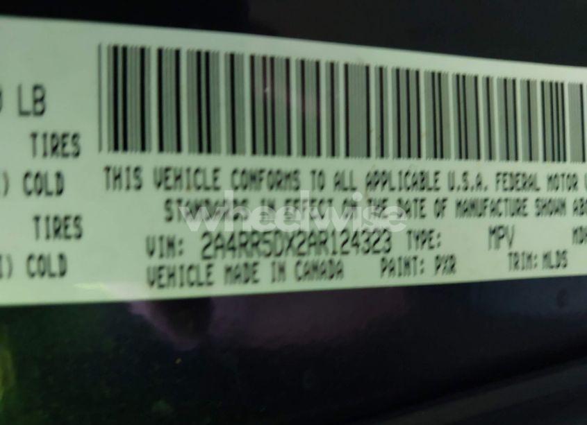 Photo 9 of 2010 Chrysler Town & COUNTRY TOURING (VIN 2A4RR5DX2AR124323)