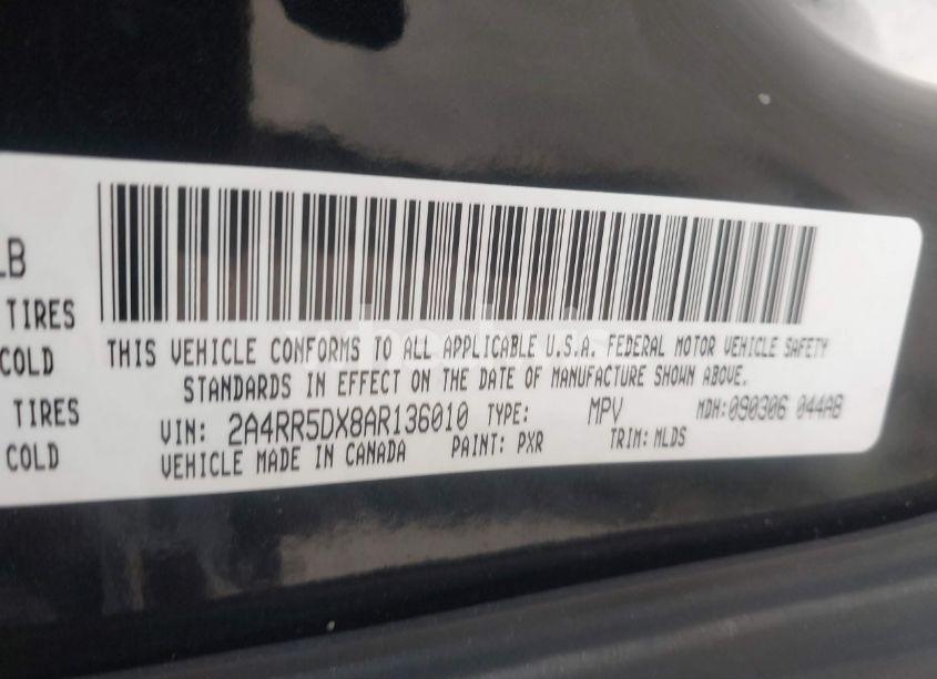 Photo 9 of 2010 Chrysler Town & COUNTRY TOURING (VIN 2A4RR5DX8AR136010)