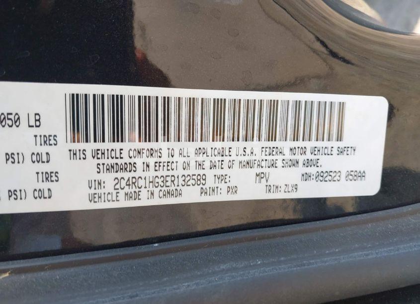 Photo 9 of 2011 Chrysler Town & COUNTRY LIMITED (VIN 2A4RR6DG3BR649351)