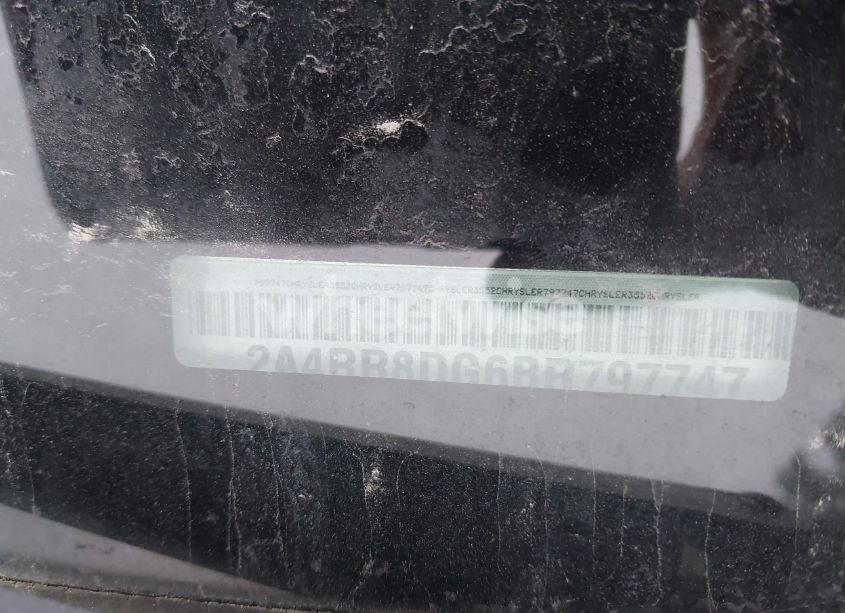 Photo 9 of 2011 Chrysler Town & COUNTRY TOURING-L (VIN 2A4RR8DG6BR797747)