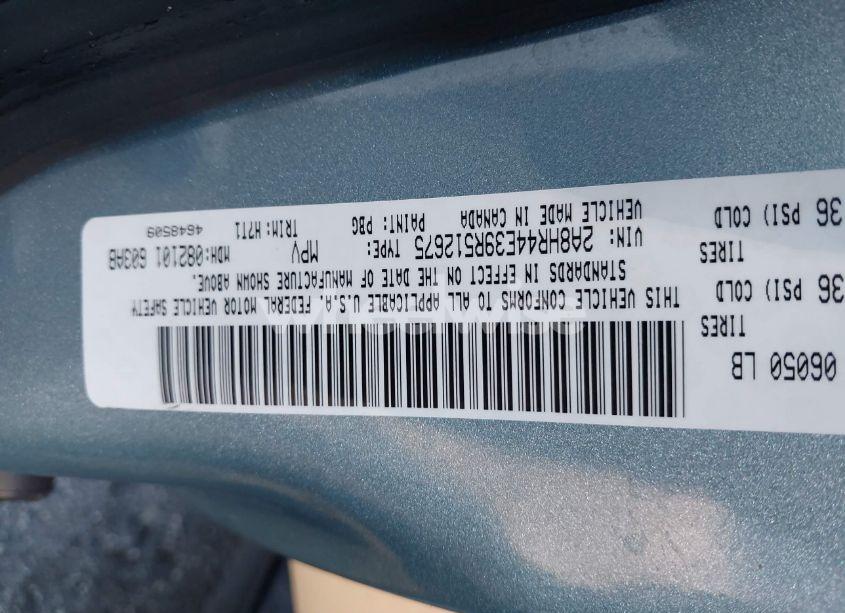 Photo 9 of 2009 Chrysler Town & COUNTRY LX (VIN 2A8HR44E39R512675)