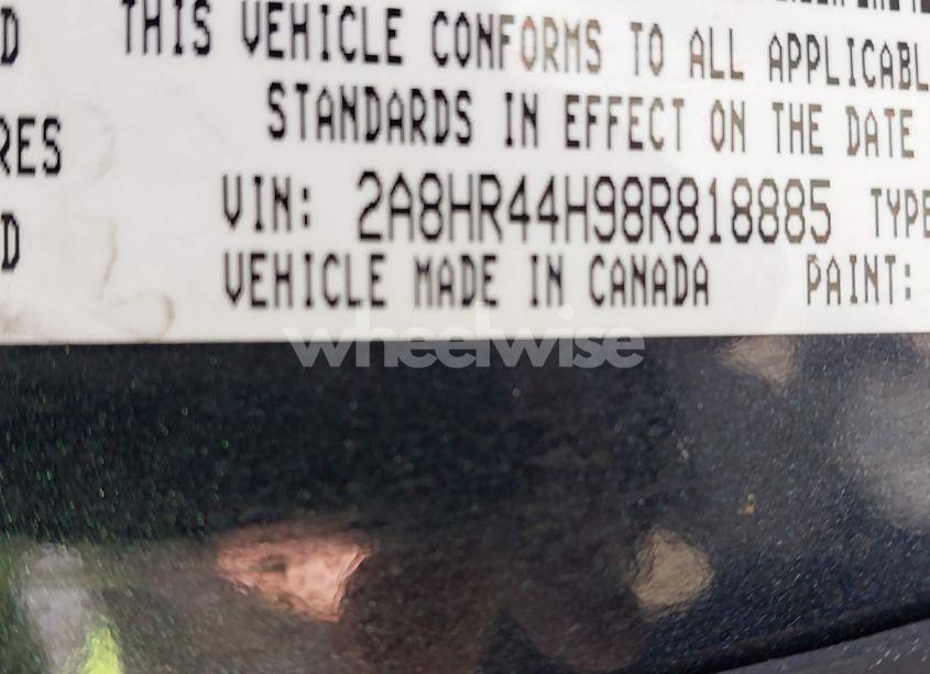 Photo 9 of 2008 Chrysler Town & COUNTRY LX (VIN 2A8HR44H98R818885)