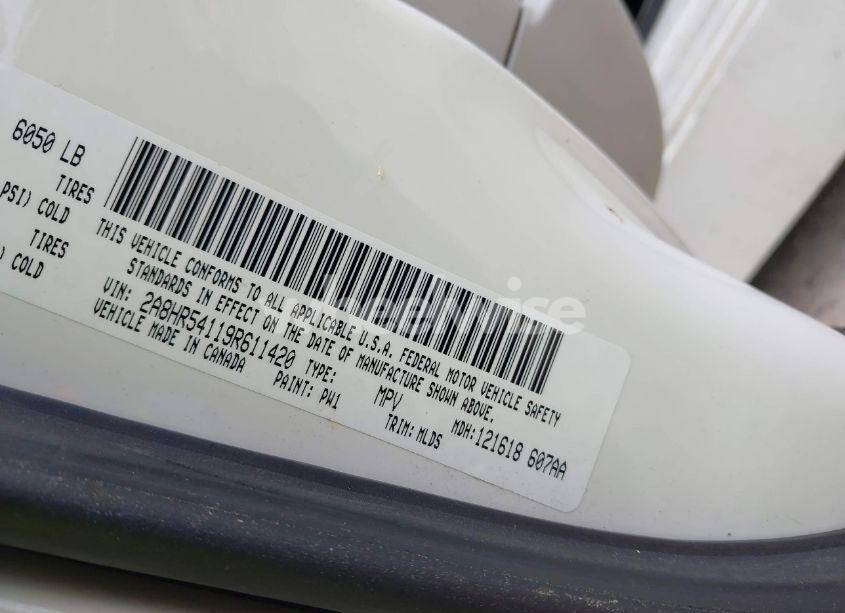 Photo 9 of 2009 Chrysler Town & COUNTRY TOURING (VIN 2A8HR54119R611420)