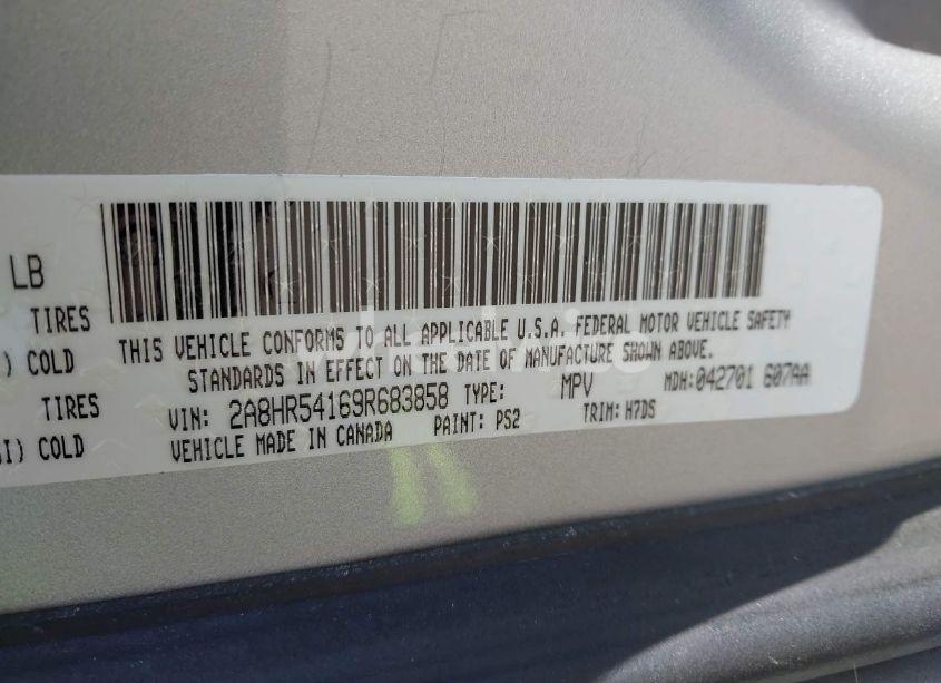 Photo 9 of 2009 Chrysler Town & COUNTRY TOURING (VIN 2A8HR54169R683858)