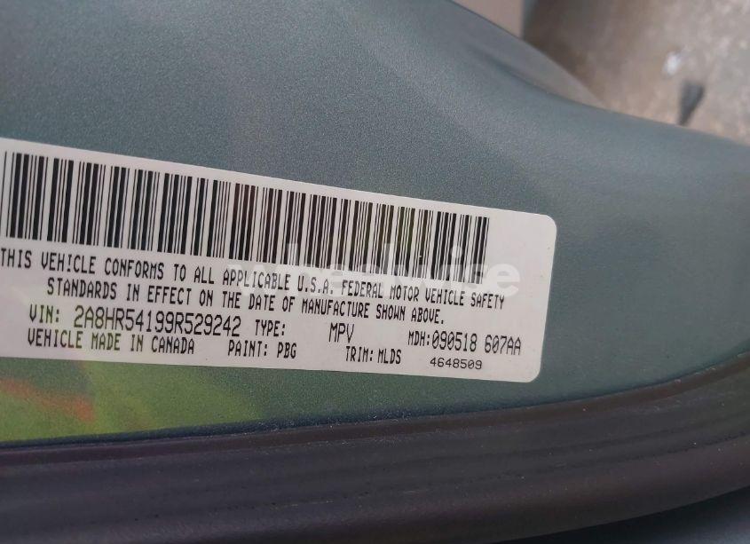 Photo 9 of 2009 Chrysler Town & COUNTRY TOURING (VIN 2A8HR54199R529242)