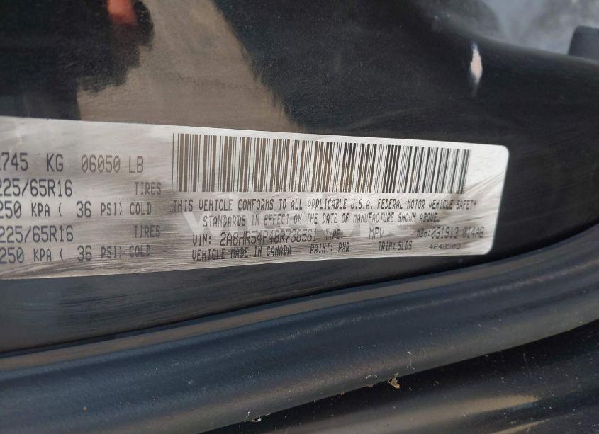 Photo 9 of 2008 Chrysler Town & COUNTRY TOURING (VIN 2A8HR54P48R736561)