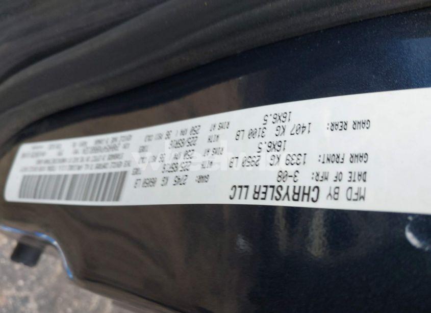 Photo 9 of 2008 Chrysler Town & COUNTRY TOURING (VIN 2A8HR54PX8R681324)