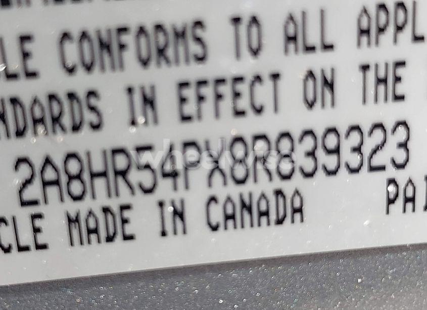 Photo 9 of 2008 Chrysler Town & COUNTRY TOURING (VIN 2A8HR54PX8R839323)