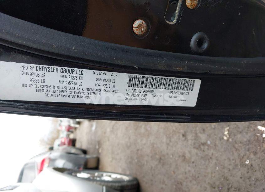 Photo 9 of 2010 Dodge Challenger R/T (VIN 2B3CJ5DT6AH208068)