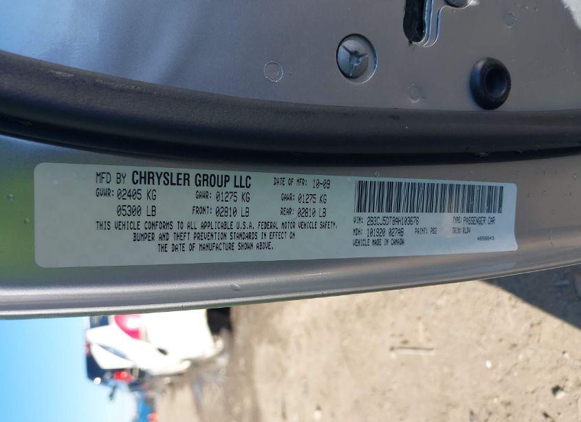 Photo 9 of 2010 Dodge Challenger R/T (VIN 2B3CJ5DT8AH103676)