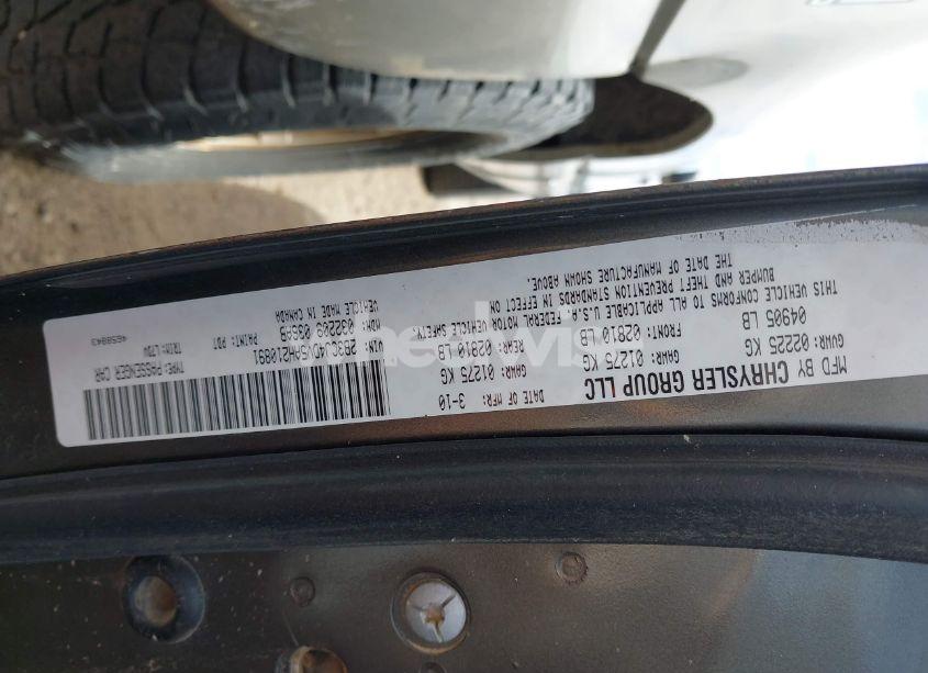 Photo 9 of 2010 Dodge Challenger R/T (VIN 2B3CJ5DTXAH270086)