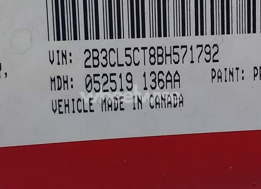 Photo 9 of 2011 Dodge Charger R/T (VIN 2B3CL5CT8BH571792)