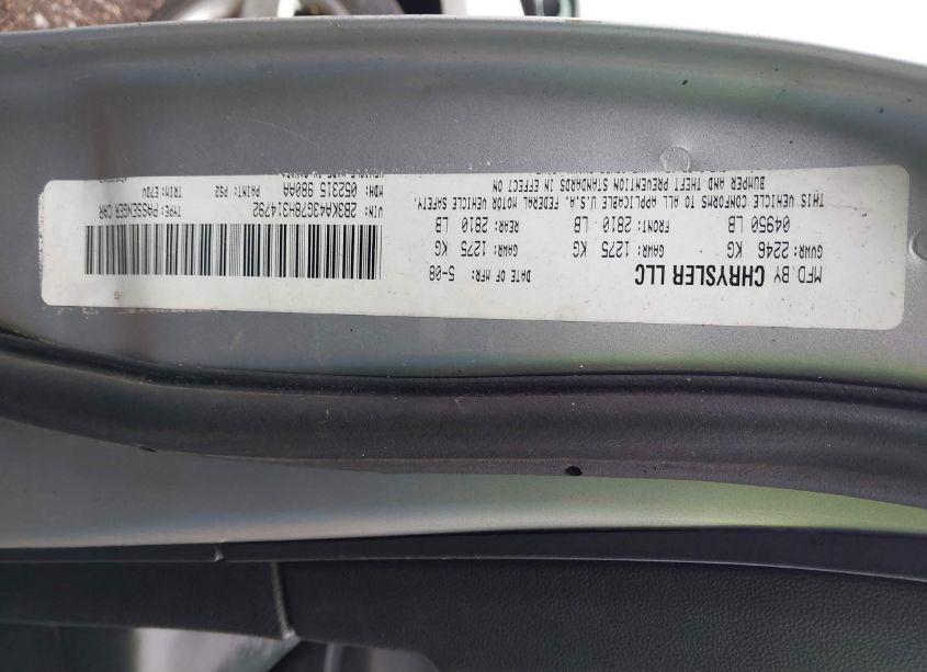 Photo 9 of 2008 Dodge Charger N/A (VIN 2B3KA43G78H314792)