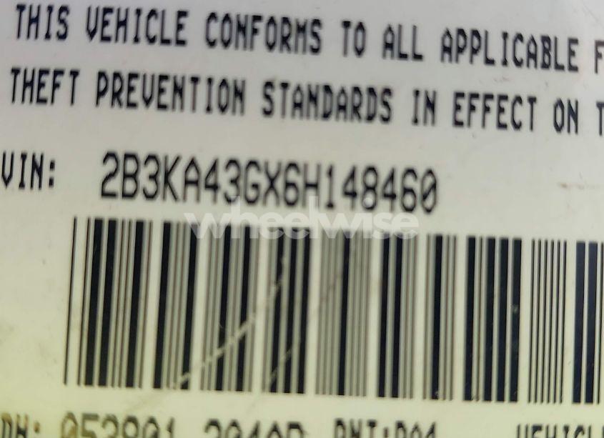 Photo 9 of 2006 Dodge Charger (VIN 2B3KA43GX6H148460)
