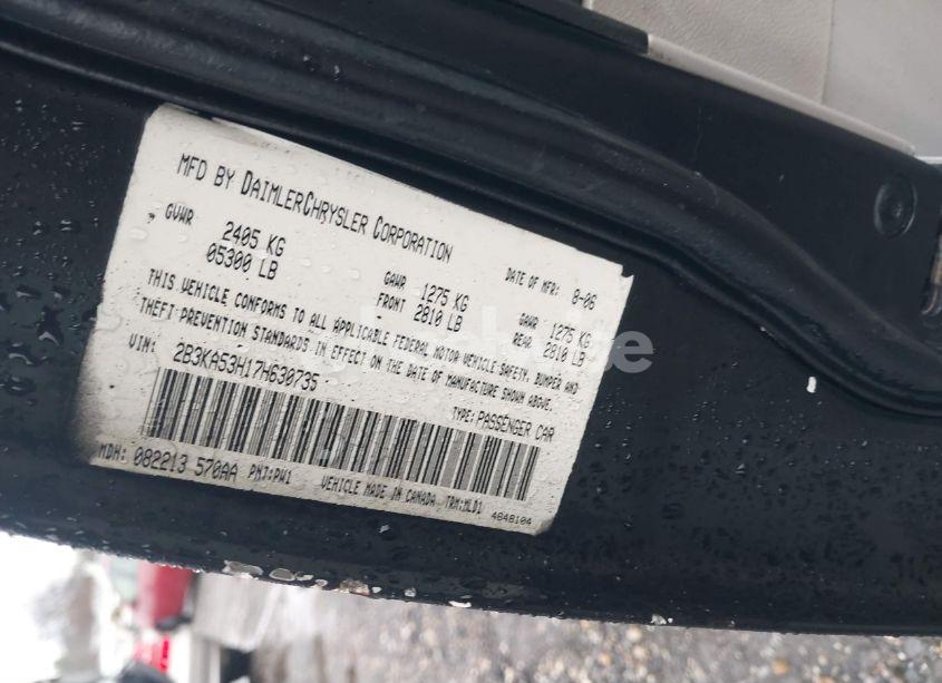 Photo 9 of 2007 Dodge Charger R/T (VIN 2B3KA53H17H630735)