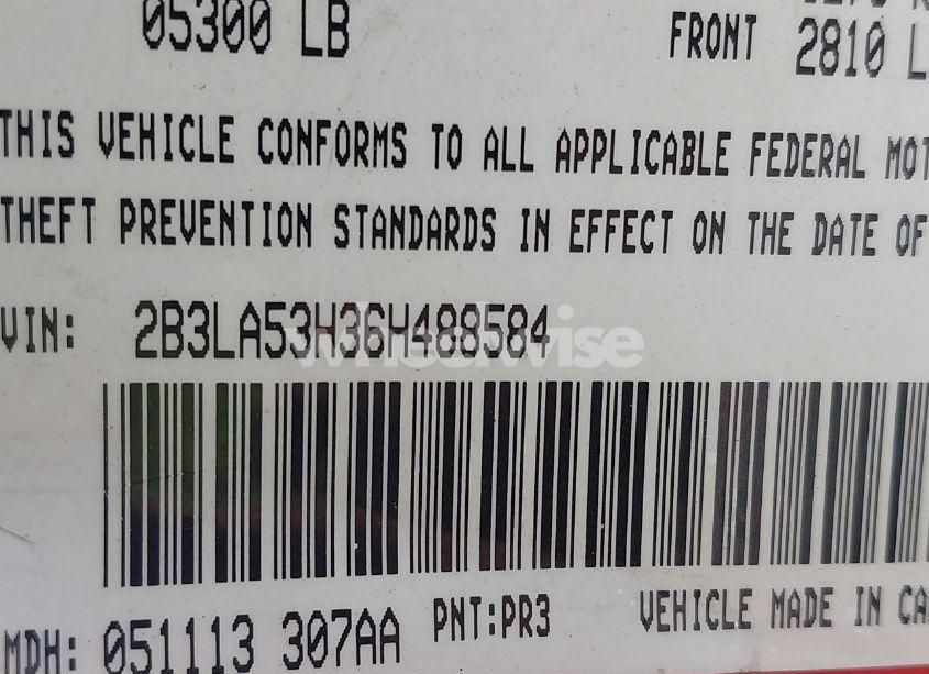 Photo 9 of 2006 Dodge Charger RT (VIN 2B3LA53H36H488584)