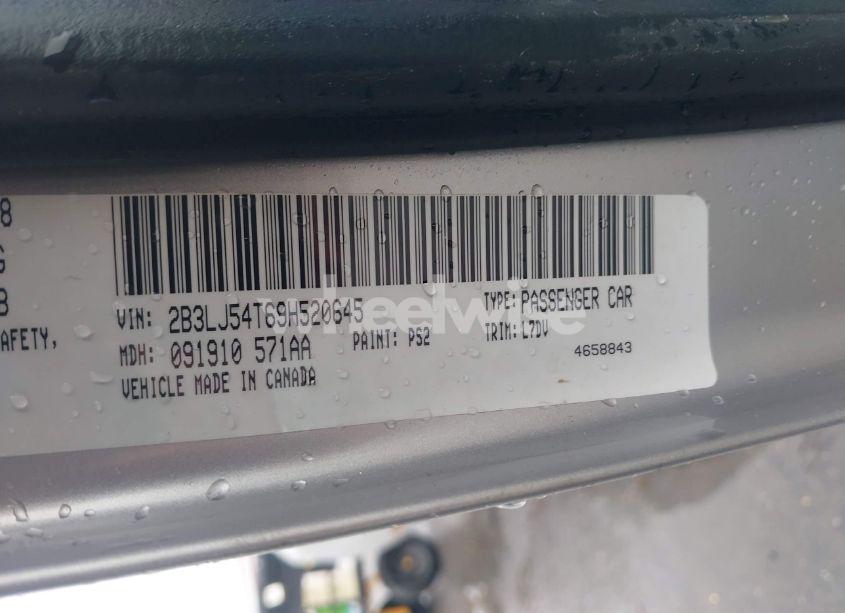 Photo 9 of 2009 Dodge Challenger R/T (VIN 2B3LJ54T69H520645)