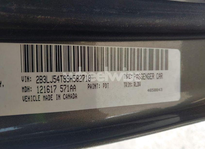 Photo 8 of 2009 Dodge Challenger R/T (VIN 2B3LJ54T99H582718)