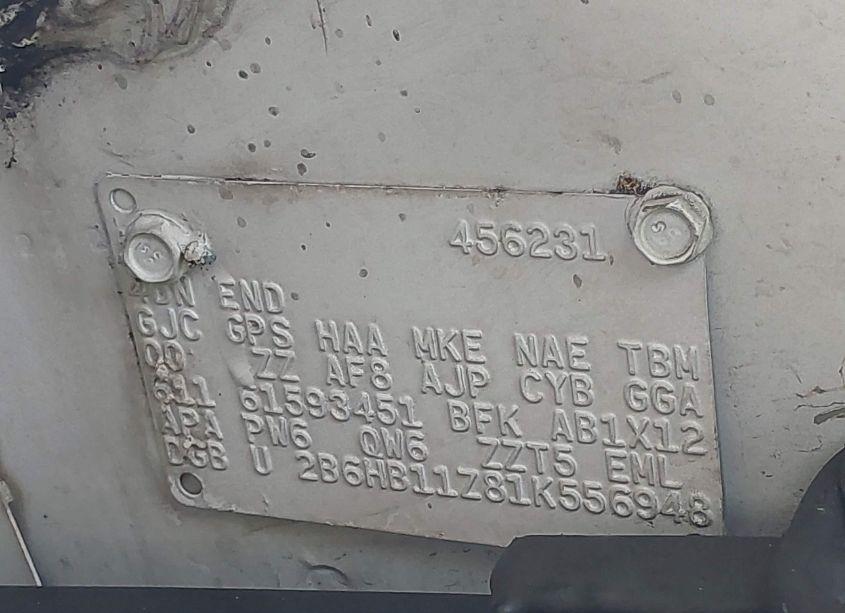 Photo 9 of 2001 Dodge Ram VAN 1500 CONVERSION (VIN 2B6HB11Z81K556948)