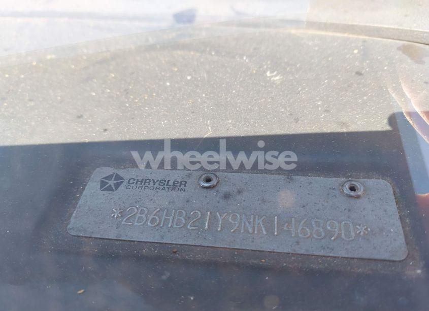 Photo 9 of 1992 Dodge Ram VAN B250 (VIN 2B6HB21Y9NK146890)
