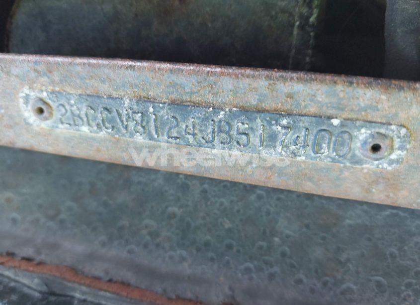 Photo 9 of 1988 Jeep Wrangler SAHARA (VIN 2BCCV8124JB517400)