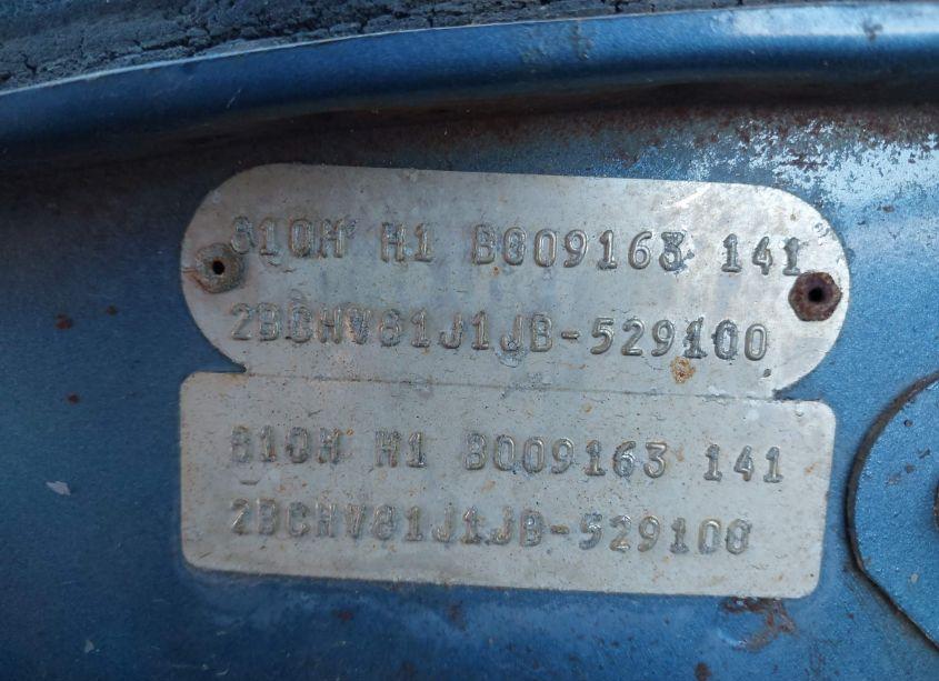 Photo 9 of 1988 Jeep Wrangler (VIN 2BCHV81J1JB529100)